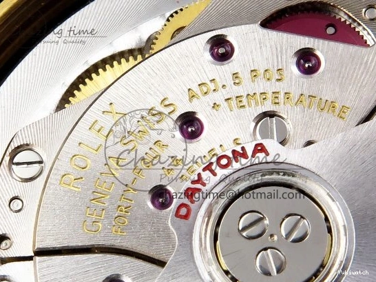 EDITION DAYTONA STRAP 116518 DIAL 1:1 YG BLACK RUBBER APSF ON SH4130 BEST OYSTERFLEX 0426